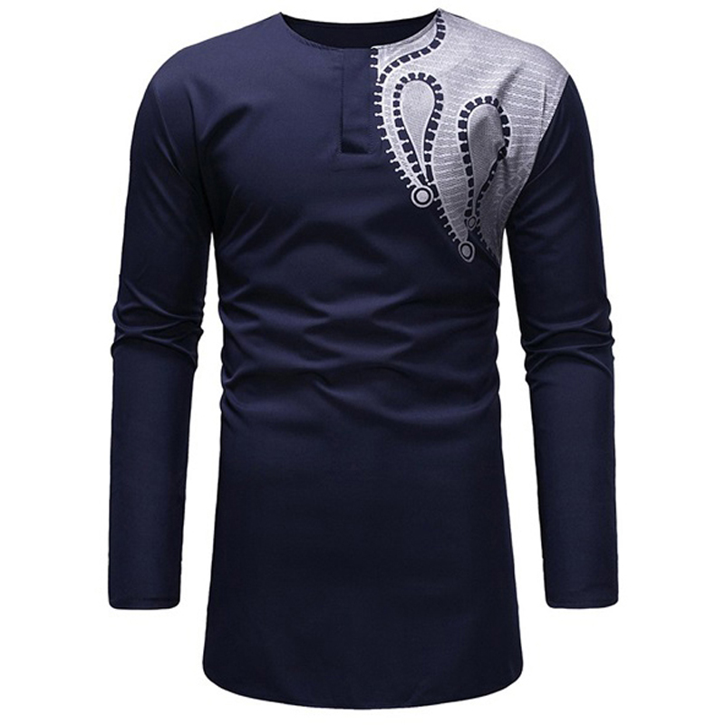 Black Shoulder Printed T-Shirt