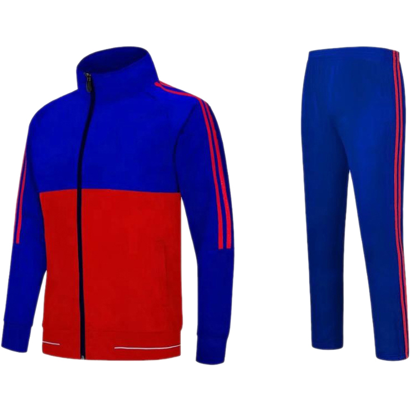 Colorblock Patchwork Design Tracksuits
